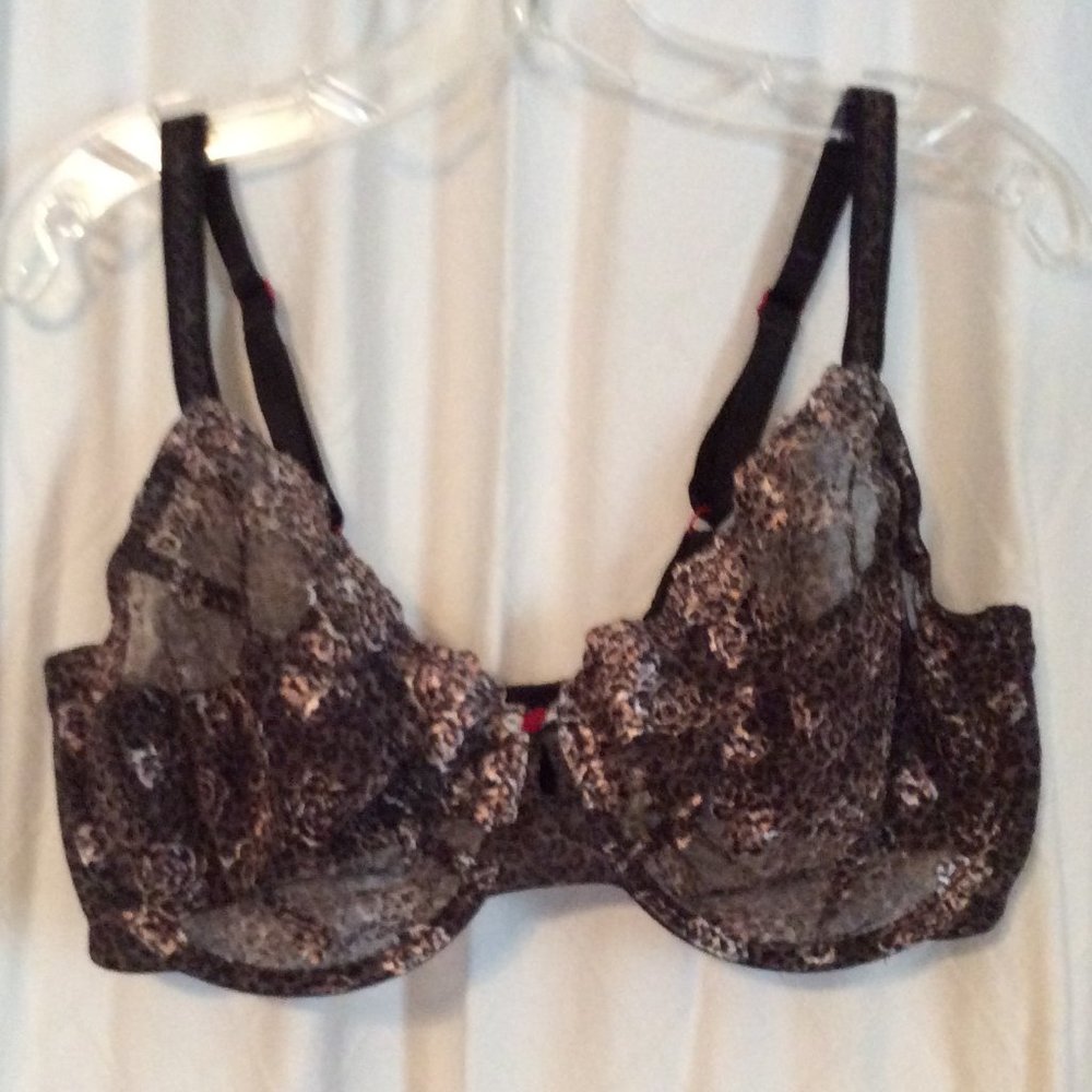 Black Lace Bra